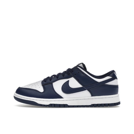 Nike Dunk Low White Midnight Navy