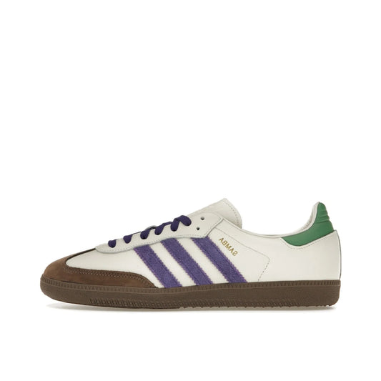adidas Samba OG Off White Core Purple Green Brown (Women's)
