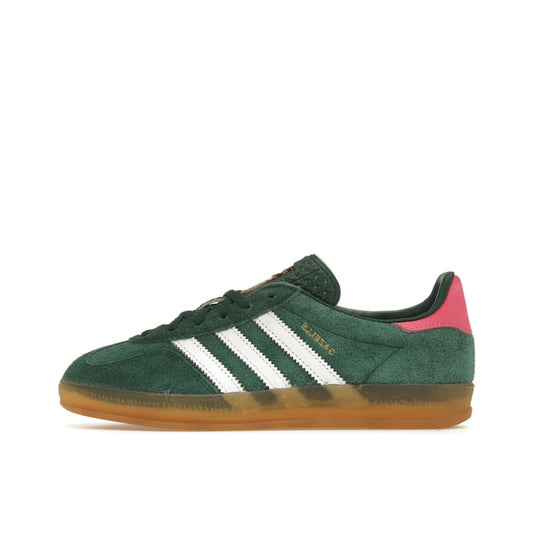 adidas Gazelle Indoor Collegiate Green Lucid Pink (Women's)