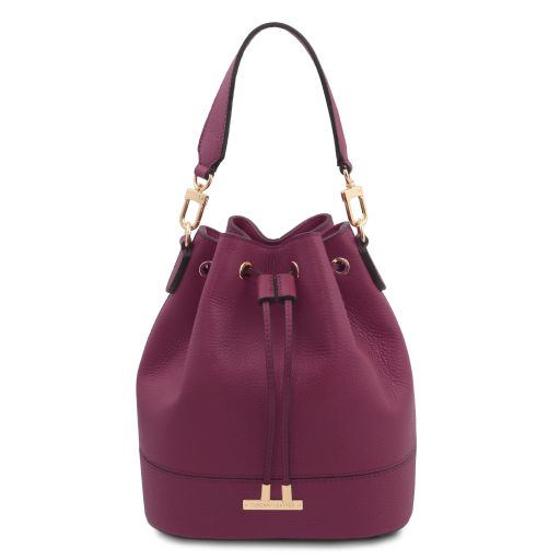TL Bag - Borsa secchiello in pelle