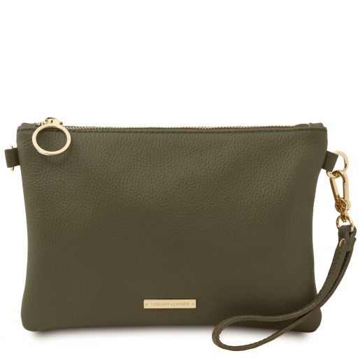 TL Bag - Pochette in pelle morbida