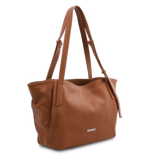 TL Bag - Borsa shopping in pelle morbida