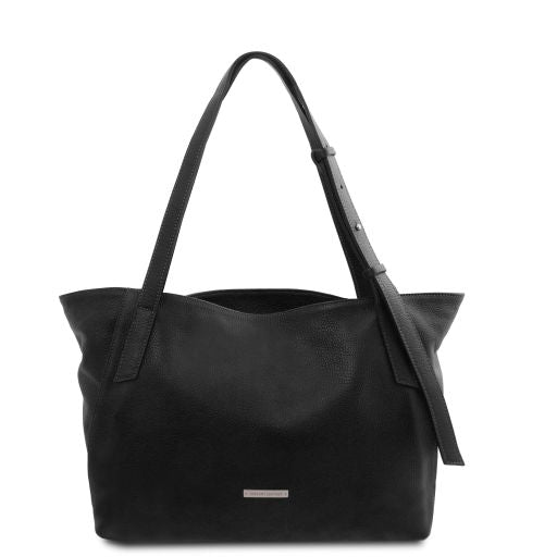 TL Bag - Borsa shopping in pelle morbida