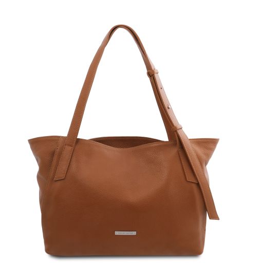TL Bag - Borsa shopping in pelle morbida