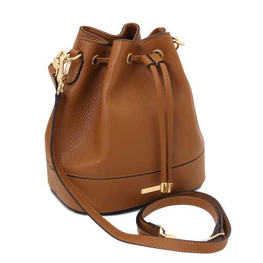 TL Bag - Borsa secchiello in pelle