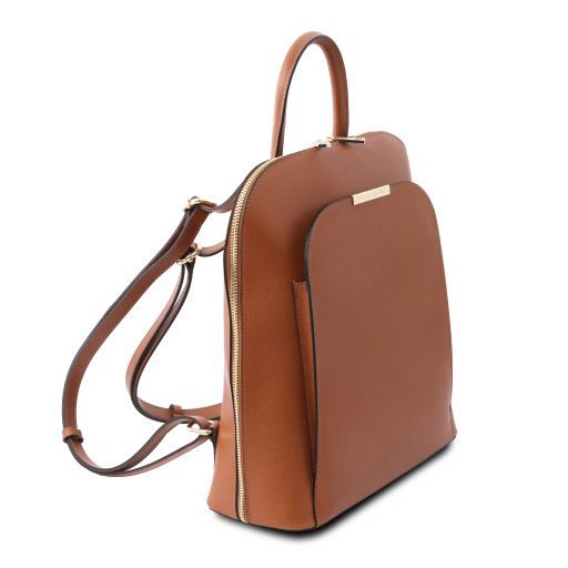 TL Bag - Zaino da donna in pelle Saffiano