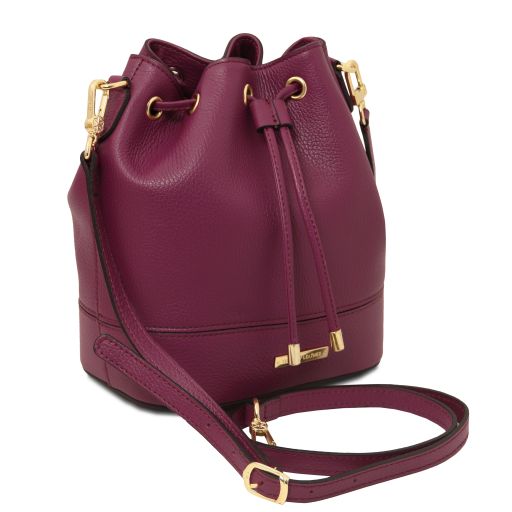 TL Bag - Borsa secchiello in pelle