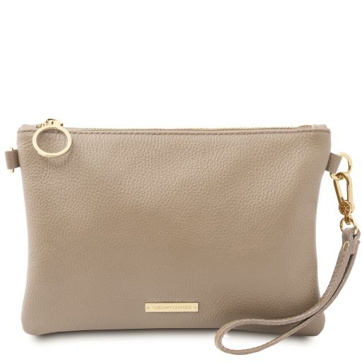 TL Bag - Pochette in pelle morbida