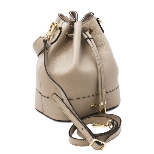 TL Bag - Borsa secchiello in pelle