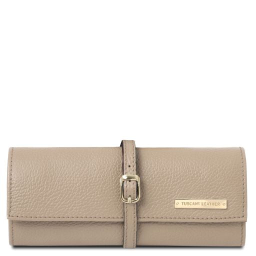 Portagioie in pelle morbida